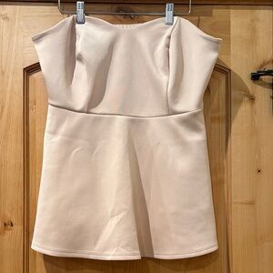 Torrid Strapless Light Peach Top Size 2X